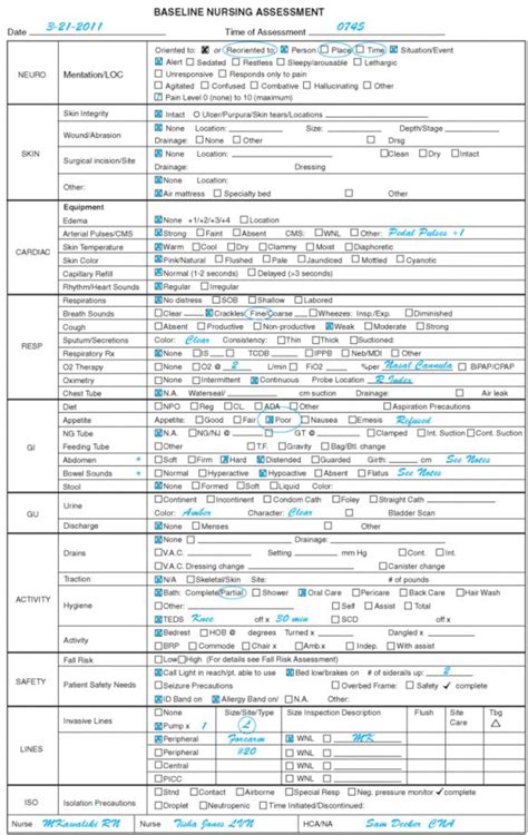 * S A M P L E * assessment | Home health nurse, Nursing assessment, Nursing notes