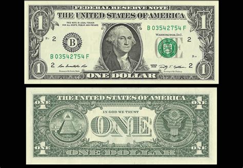 Notes for the Graphic Designer of the American One Dollar Bill | One dollar bill, One dollar ...