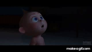 INCREDIBLES 2 - Baby Jack Jack vs Raccoon Fight Scene (2018) Movie Clip on Make a GIF