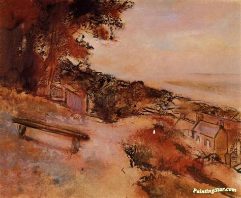 Landscape By The Sea Artwork By Edgar Degas Oil Painting & Art Prints ...