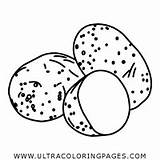 Potato Potatoes Coloring Mashed Pages Cliparts Couch Template Colouring  sketch template