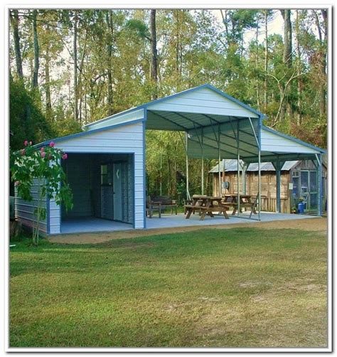 Metal Carport With Storage Shed - Storage Sheds : Best Storage Ideas # ...