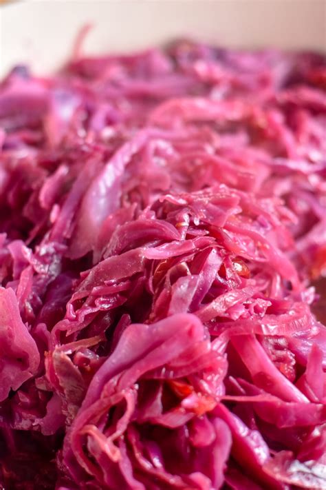 Braised Red Cabbage - Thyme & Love