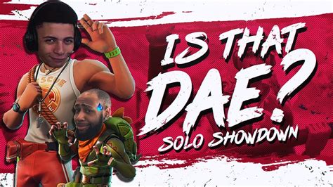 DAEQUAN IS IN MY GAME?! SOLO SHOWDOWN WIN (Fortnite Battle Royale ...