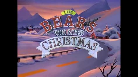 The Bears Who Saved Christmas (1994) - Theme / Opening - YouTube