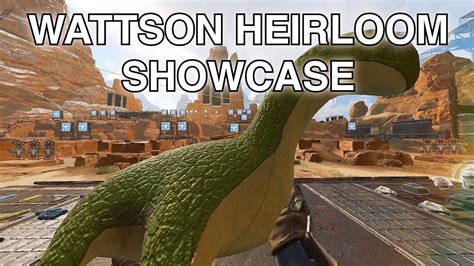 Wattson Heirloom Animations Showcase (Apex Legends Raiders Event) - YouTube