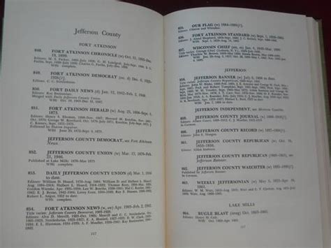 Guide to Wisconsin newspapers by county 1833-1957 genealogy and research