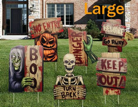 Halloween Yard Signs