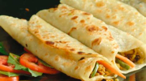 Express recipe: How to make Vegetable Kathi Roll | The Indian Express