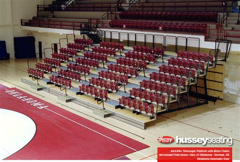 McCasland Field House, University of Oklahoma — Hussey Seating Company