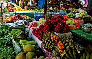 Local produce. Tamu Kianggeh Brunei. | The food stalls here … | Flickr