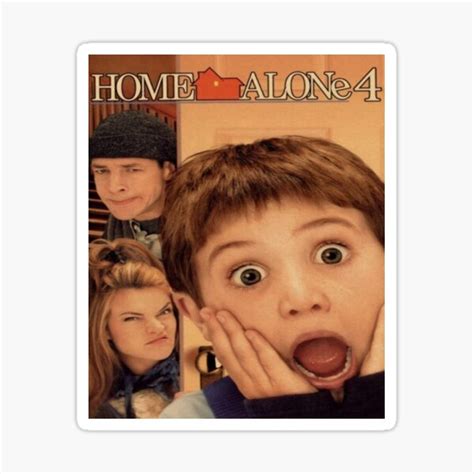 "Home Alone 4 (2002) Movie" Sticker for Sale by LovedPosters | Redbubble