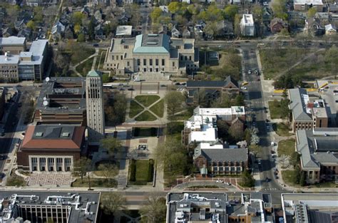 Michigan Memories: Aerial views of University of Michigan from over the ...