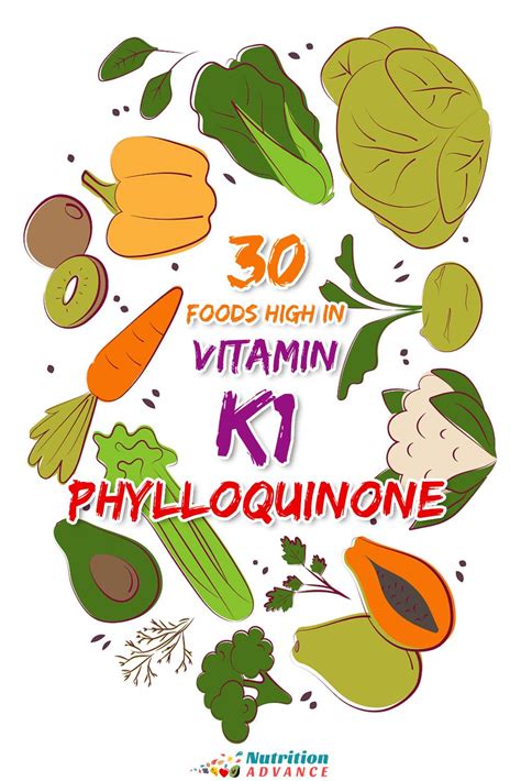 30 Foods High In Vitamin K1 (Phylloquinone) - Nutrition Advance