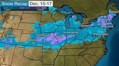 Winter Storm Finley Spread a Wintry Mess of Snow and Ice From the West ...