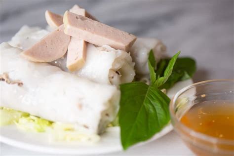 EASY RECIPE for Banh Cuon - Vietnamese Steamed Rice Rolls