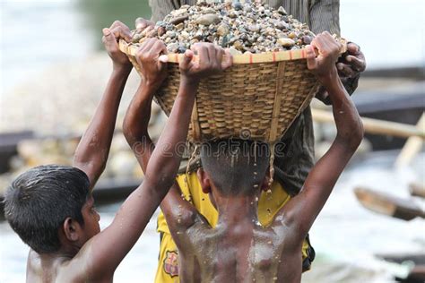 Jaflong Stone Point at Sylhet Editorial Photography - Image of rumbling ...