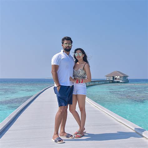 Abhishri and Arjun | Maldives Honeymoon | WeddingSutra