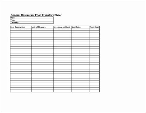 Bakery Inventory Spreadsheet — db-excel.com