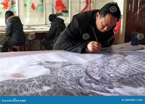 Chinese folk art editorial stock photo. Image of custom - 32896683