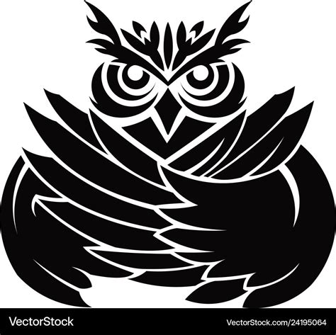 Owl logo Royalty Free Vector Image - VectorStock