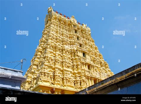 PAPANASINI TEMPLE THENKASI TAMILNADU Stock Photo - Alamy