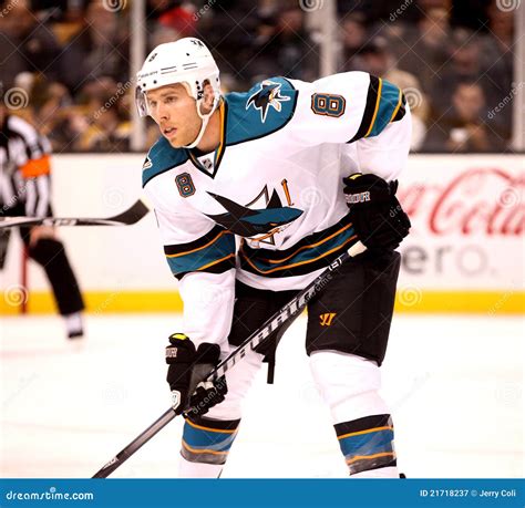 Joe Pavelski San Jose Sharks Fotografia Editoriale - Immagine di gioco ...