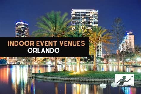 Great Venues for Indoor Corporate Events in Orlando | Triangle Lawn Games Orlando