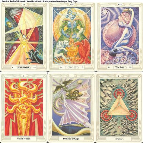 Crowley Thoth Tarot Deck Small - LT Tarot