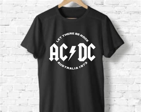 AC/DC Svg, Rock Band, Rock and Roll, Blue Rock Svg, Hard Rock Group ...