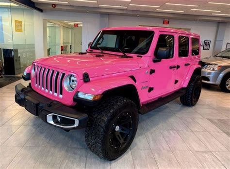 Yes, It’s Pink Down There! | Pink jeep, Pink jeep wrangler, Dream cars