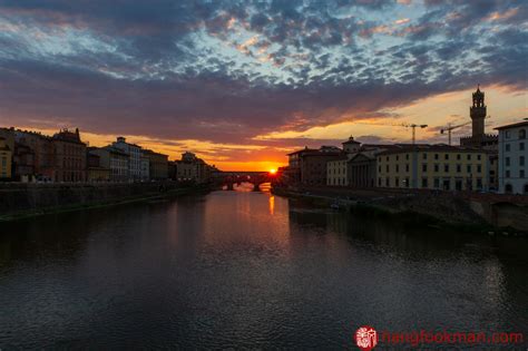 Sunset at Ponte Vecchio | Florence | Italy | #1 - Hang Fook Man Photography