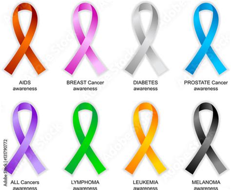 Diabetes Awareness Ribbon Color - DiabetesWalls