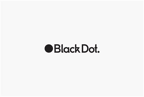 Black Dot. | Visual Journal | Logo design branding typography, Black ...