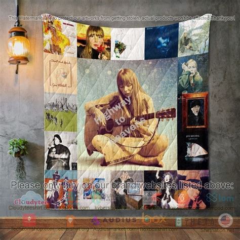 BEST Joni Mitchell Album Covers Quilt • Shirtnation - Shop trending t ...