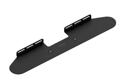 Sonos Beam Soundbar Wall Mount Bracket - Black | Harvey Norman New Zealand