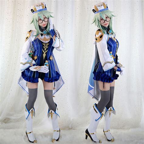 Genshin Impact Sucrose Cosplay Costume – Gcosplay