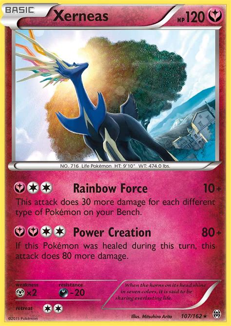 Xerneas 107 (BREAKthrough 2015) Pokemon Card