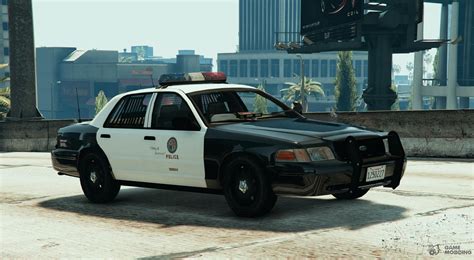 Crown Victoria Police with Default Lightbars for GTA 5