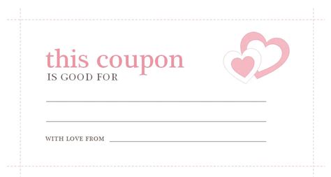 Valentines Day Coupons | Valentines Day Coupons Template