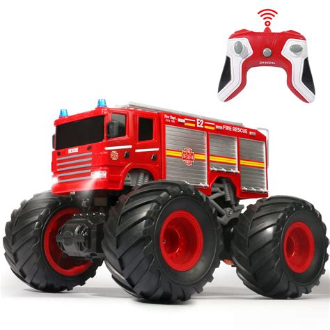 Remote Control School Bus Monster Truck Toy,1/18 RC School Offroad ...