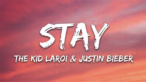 The Kid LAROI, Justin Bieber - Stay (Lyrics) Chords - Chordify