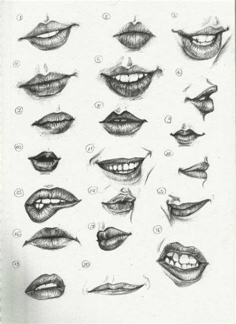 How To Draw A Girl Lips