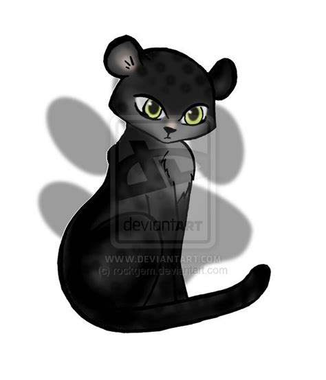 Cute Black Panther by rockgem on deviantART | Black panther drawing ...