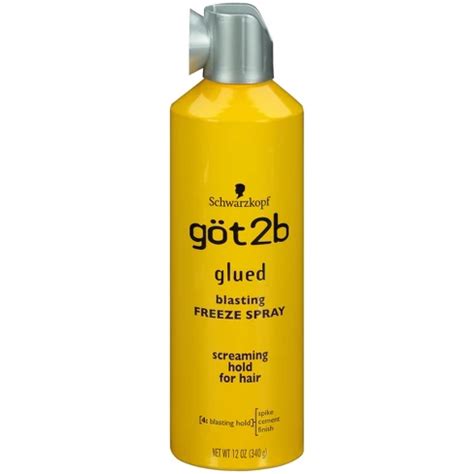 Got2b Schwarzkopf Glued Blasting Freeze Hair Spray - 12oz : Target