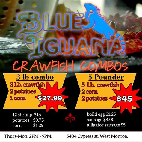 Blue Iguana, West Monroe - Menu, Reviews (16), Photos (14) - Restaurantji