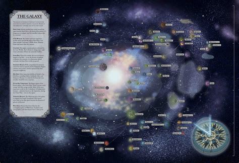 Disney Star Wars map of the galaxy [2500x1713] : Map_Porn