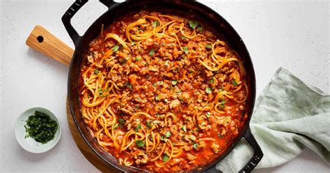 Turkey Spaghetti - One Pot Only — easy recipes using one pot only!