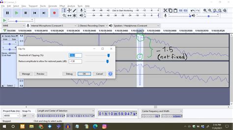 Clipping v Audio Repair - Windows - Audacity Forum