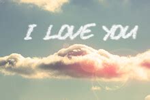 I Love You Skywriting Free Stock Photo - Public Domain Pictures